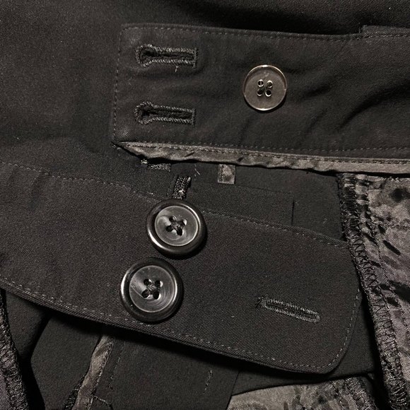 APT 9 Ava Cuffed Black Pants  Size 16 - Picture 6 of 7